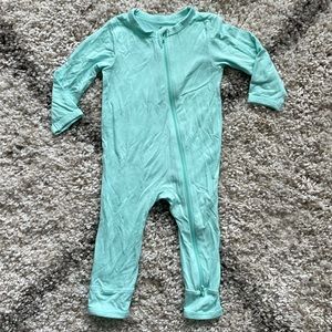 Kyte Baby - Zippered Romper in Sea Mist 3-6m (discontinued color)